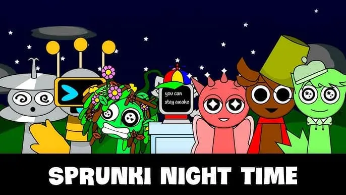 Sprunki Night Time